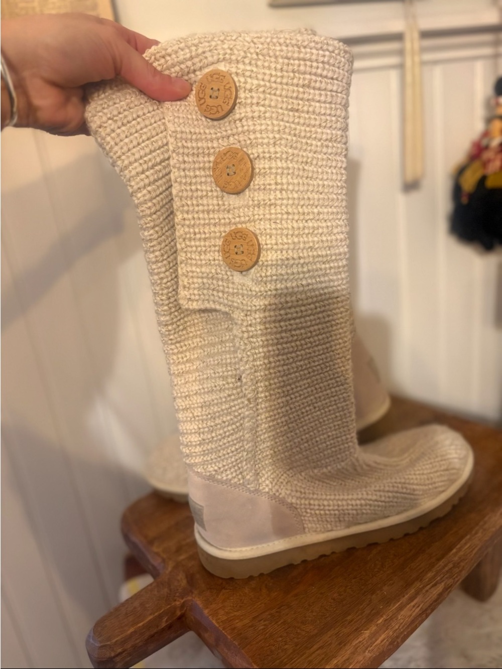 Ugg Classic Cardy Beige Boot.